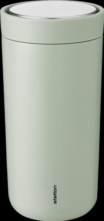 Stelton - To-Go Click Isolierbecher 0,4 L (Minty Moss) (0.40 l)