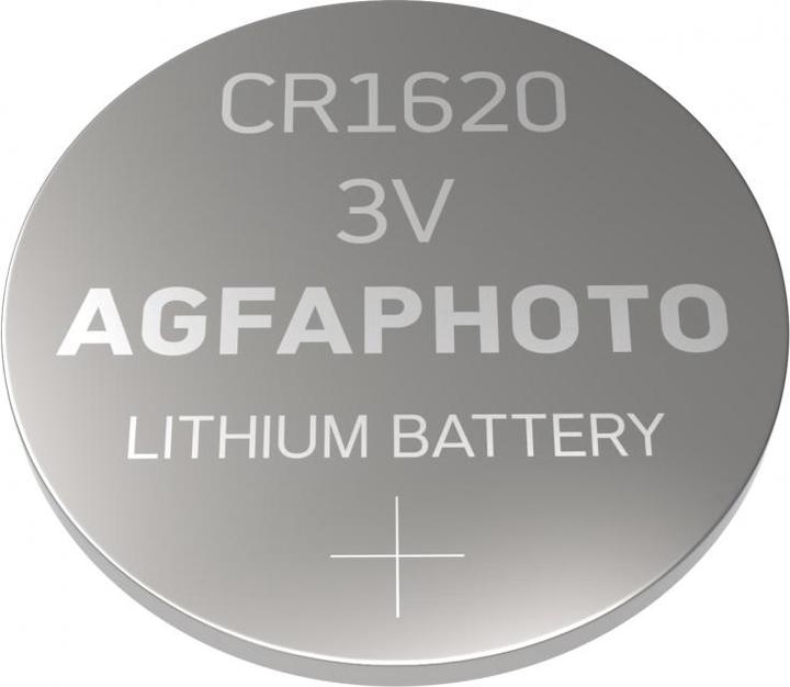 Actual product image AGFAPHOTO Button cell CR 1620 Lithium 3 V 5 pcs. (5 pcs., CR1620)
