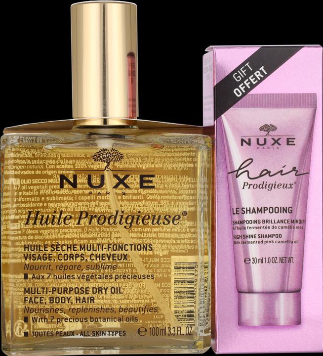 Immagine prodotto Nuxe Huile Prodigieuse100 / Hair Sh 30 (Set per la cura del corpo)