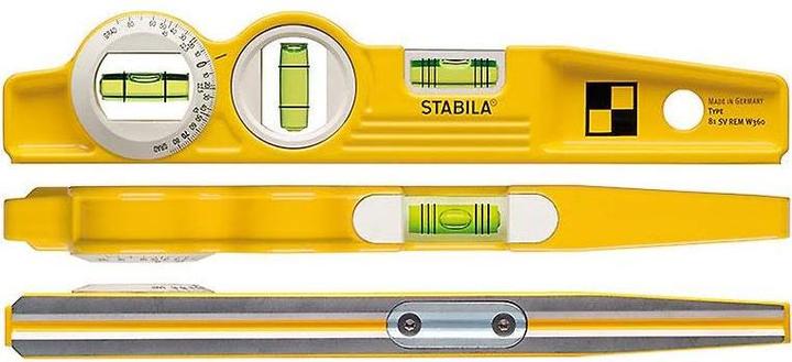 Actual product image Stabila Spirit level Type 81 SV REM W360 Torpedo (25 cm)
