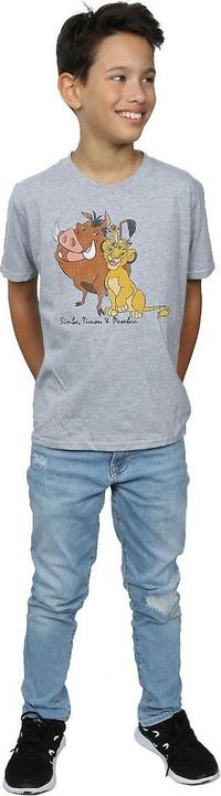 Immagine prodotto The Lion King Maglietta Simba Timon e Pumba classica Ragazzi (128)