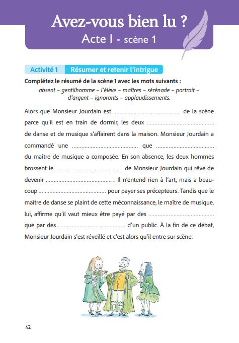 Immagine prodotto Le bourgeois gentilhomme (Francese, Molière, 2023)