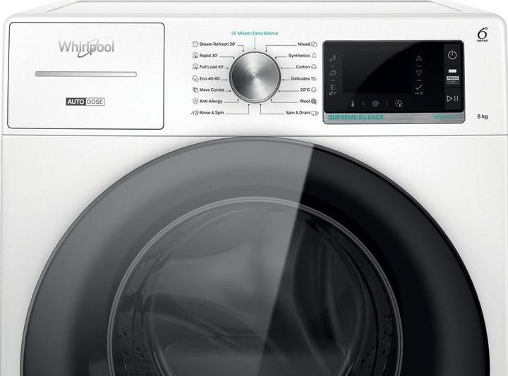 Image du produit Whirlpool PRALKA W7X W845WB EE Silence suprême (8 kg, Gauche)