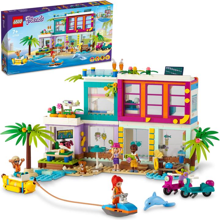Produktbild LEGO Ferienhaus am Strand (41709, LEGO Friends)