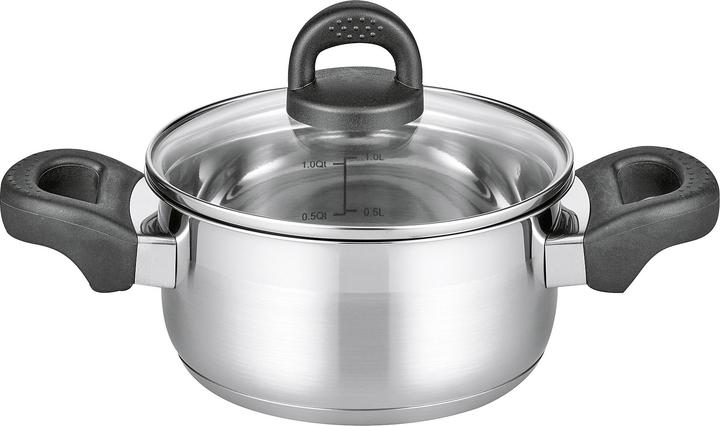 Actual product image ELO Roasting pot 'Tourmaline (16 cm, Casserole + Stewpot, Stainless steel)