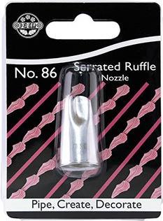 Actual product image Jem Serrated Ruffle Nozzle #86 (Nozzle)