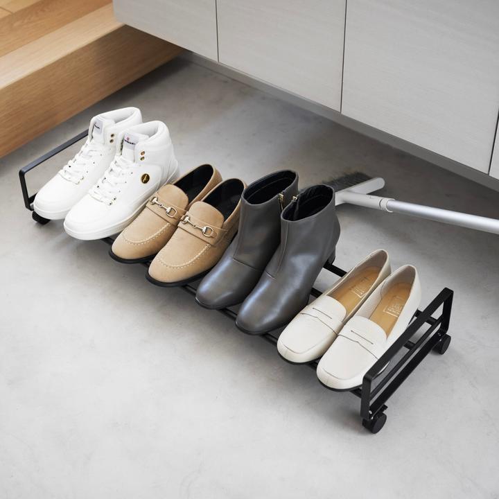 Produktbild Yamazaki Schuhregal mit Rollen TOWER