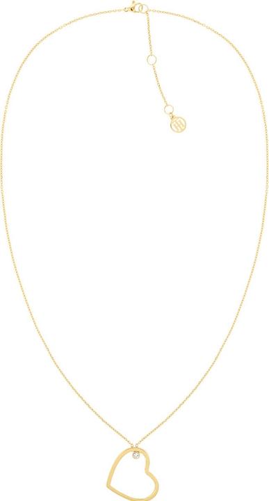 Tommy Hilfiger Minimal Hearts Necklace (Stainless steel, 58 cm)
