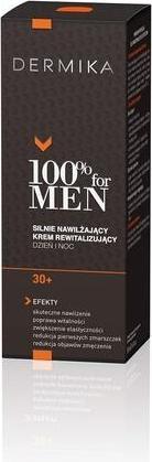 Dermika 100% for Men 30+ moisturizing face cream 50ml (50 ml, 24h Creme)