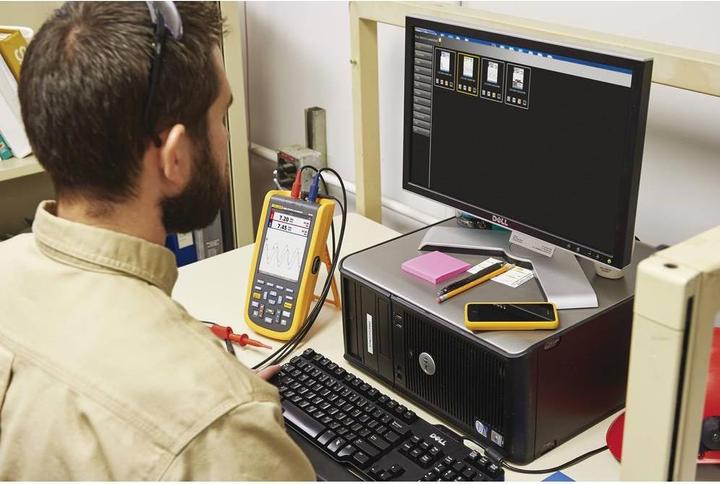 Actual product image Fluke Hand-held oscilloscope (CAT IV 600V)