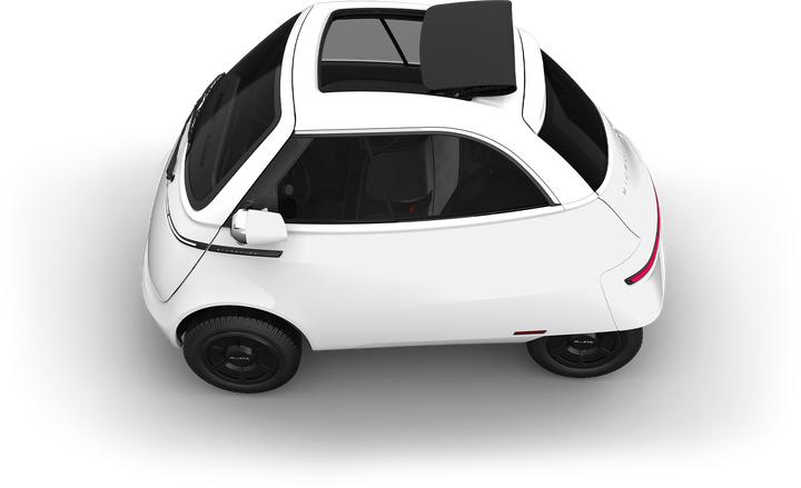 Image du produit Microlino Mid Range Santorini White (Hybride électrique / essence, 17 CV)
