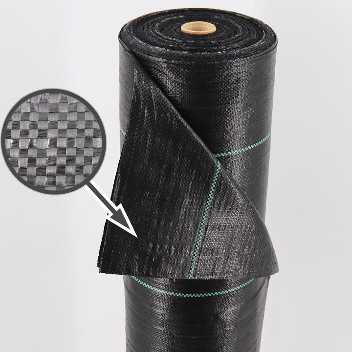 Image du produit Aquagart 180m² Bodengewebe Unkrautfolie Mulchfolie 100g 2m breit