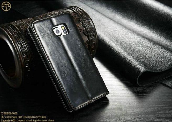 Actual product image Caseme Classic Leather Cover (Samsung Galaxy S6 Edge)