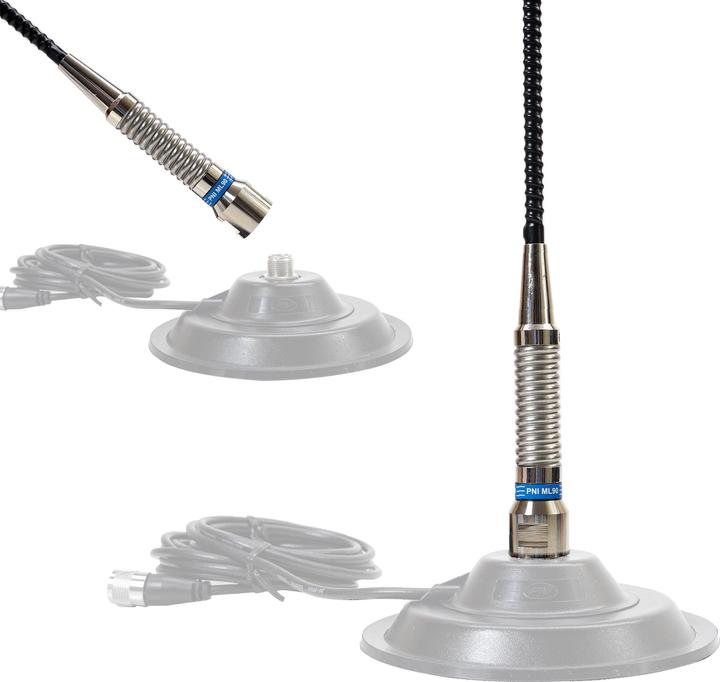 Actual product image PNI CB antenna ML90 26-30 MHz, 71 cm, 150 W, without cable, compatible with any PL259 connector