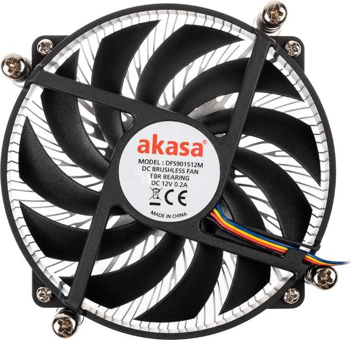 Immagine prodotto Akasa AK-CC6308EP01 Raffreddatore per CPU a basso profilo (31.80 mm)