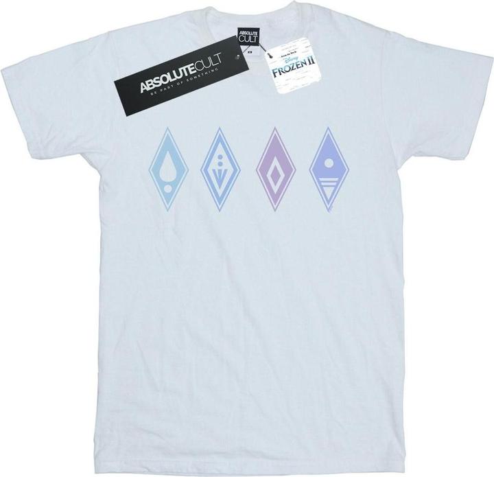 Image du produit Disney - T-shirt FROZEN ELEMENTS SYMBOLS - Femme (M)
