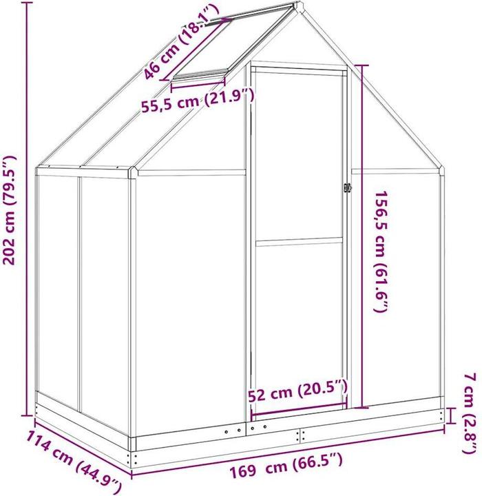 Actual product image VidaXL Tallie