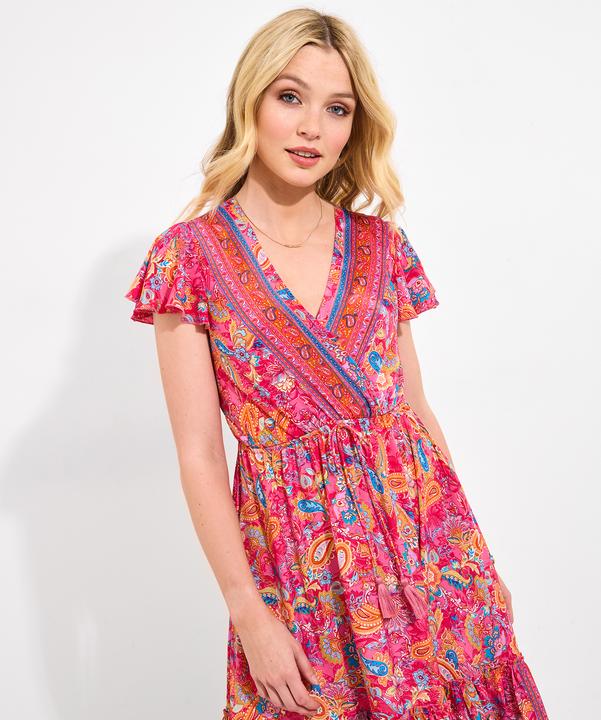 Produktbild Joe Browns Petite Paisley Print V-Neck Maxi Dress (12)