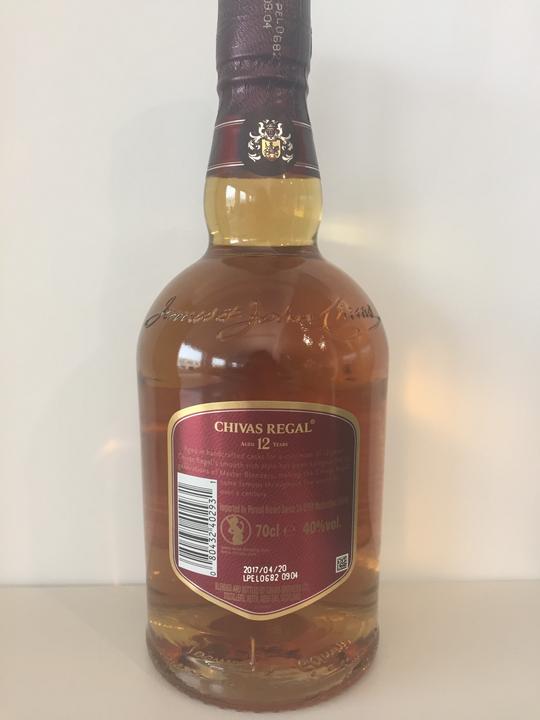 Produktbild Chivas Regal 12 Years (Scotch Whisky, Blended Whisky, 1 x 70 cl)