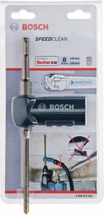 Produktbild Bosch Professional Zubehör Saugbohrer SDS plus-9 Speed Clean, 8 x 100 x 230 mm (8 Millimeter)