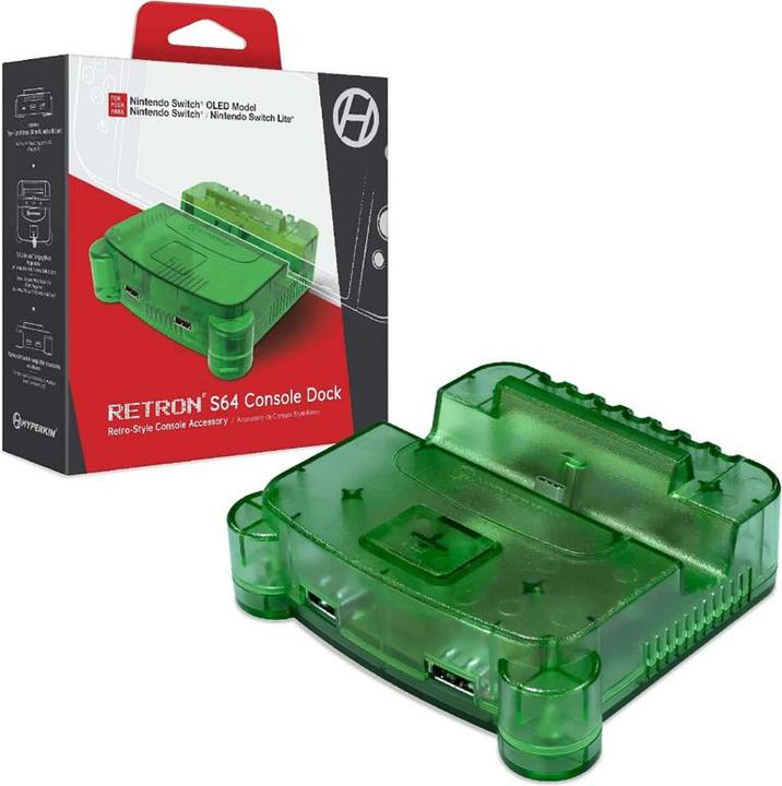 Produktbild Hyperkin Retron S64 Console Dock- Switch (Lime Green) (Switch)
