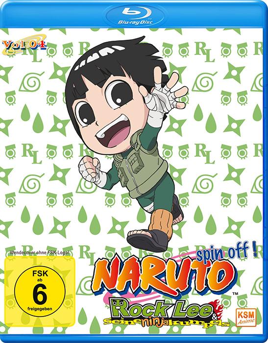 Naruto Spin - Off! Rock Lee and His Ninja Buddies - Vol.4: E.40-51 -2 BRs (Blu-ray, 2019, German, Japanese)