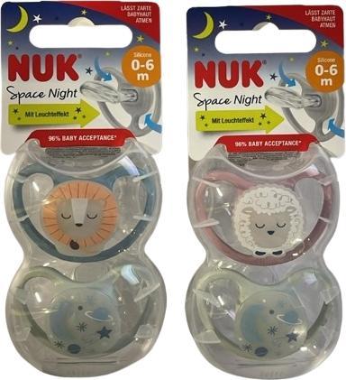 Produktbild NUK Space Night (2 x, bis 6 Monate)