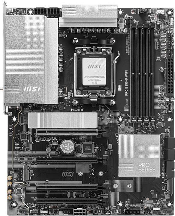 Image du produit MSI PRO B850-P WIFI (AM5, AMD B850, ATX)