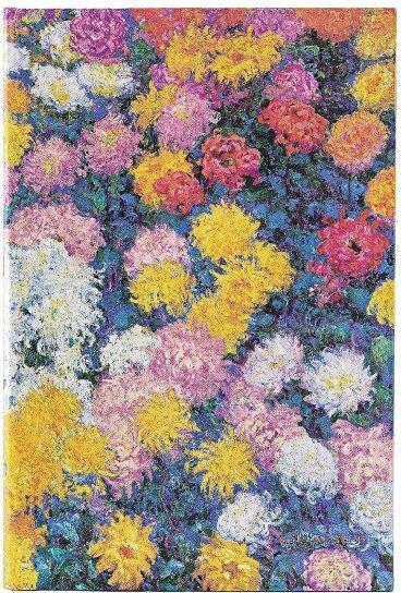 Actual product image Paperblanks Notebook PB Midi Monets Chrysant.dotted (120 x 180 mm, Dotted, Hardcover)