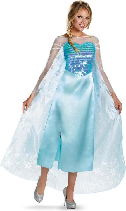 Disney Frozen Womens/Ladies Elsa Classic Costume