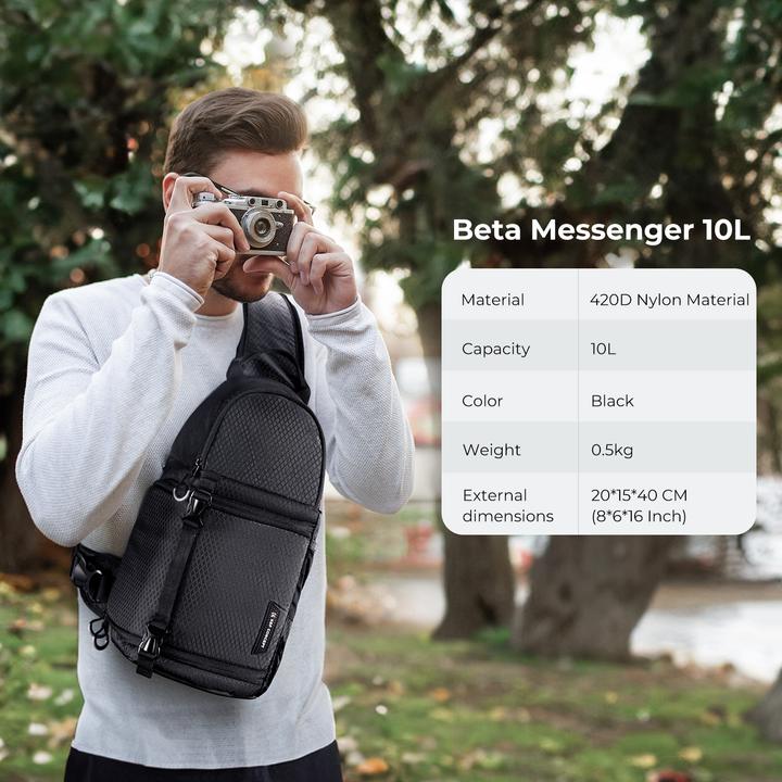 Immagine prodotto K&F Concept Zaino 18L Beta Messenger (Zaino per fotocamera, 10 l)