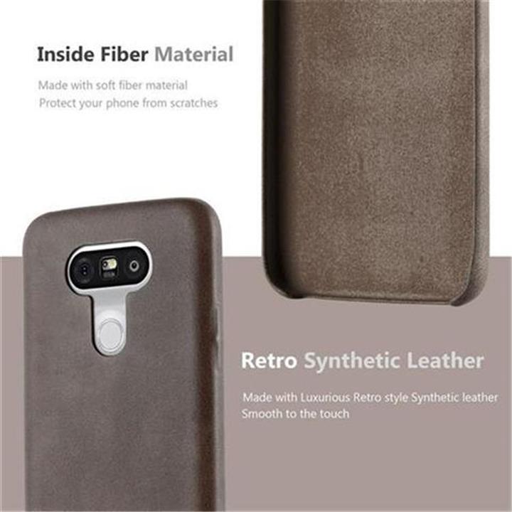 Actual product image Cadorabo Hard cover faux leather with texture (G5)