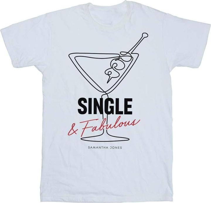 Image du produit Sex and the City - T-shirt SINGLE AND FABULOUS - Femme (XXL)