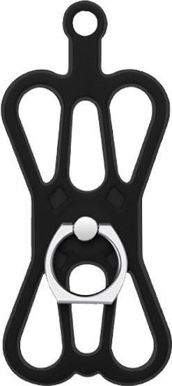 Actual product image MU Style Universal silicone mobile phone chain with stand function