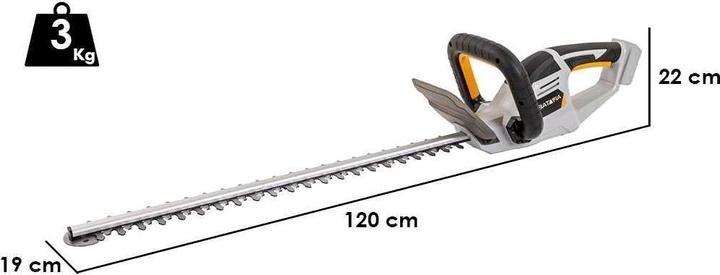 Produktbild Batavia 7064547 - Akku-Heckenschere 18 V ohne Akku (Akkuheckenschere)