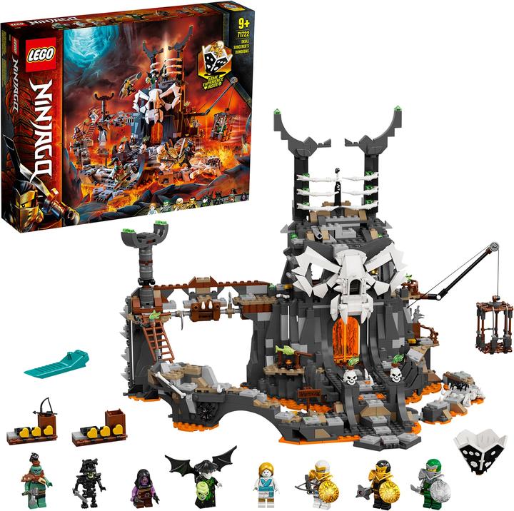 Image du produit LEGO Donjon du mage crâne (71722, LEGO Ninjago)
