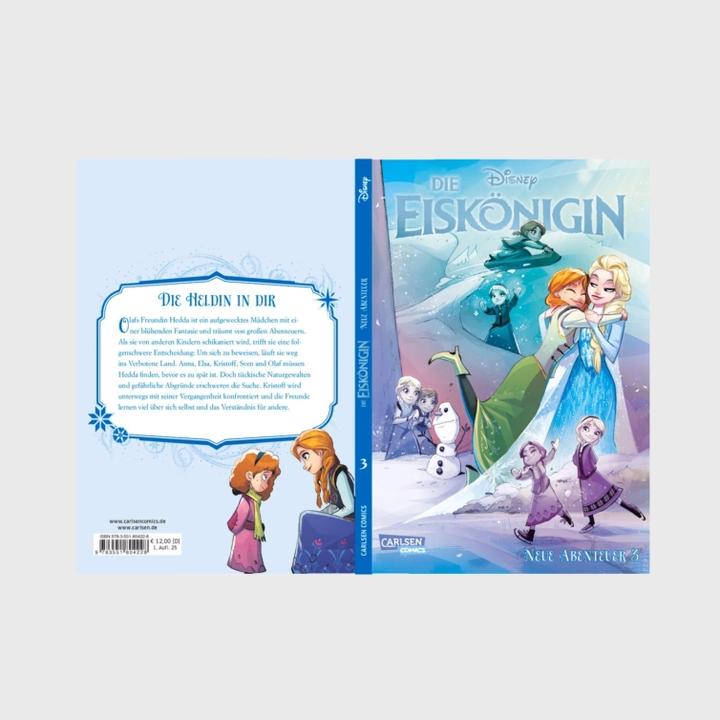 Actual product image Disney The Ice Queen - New Adventures: The Heroine in You (Joe Caramagna, German)