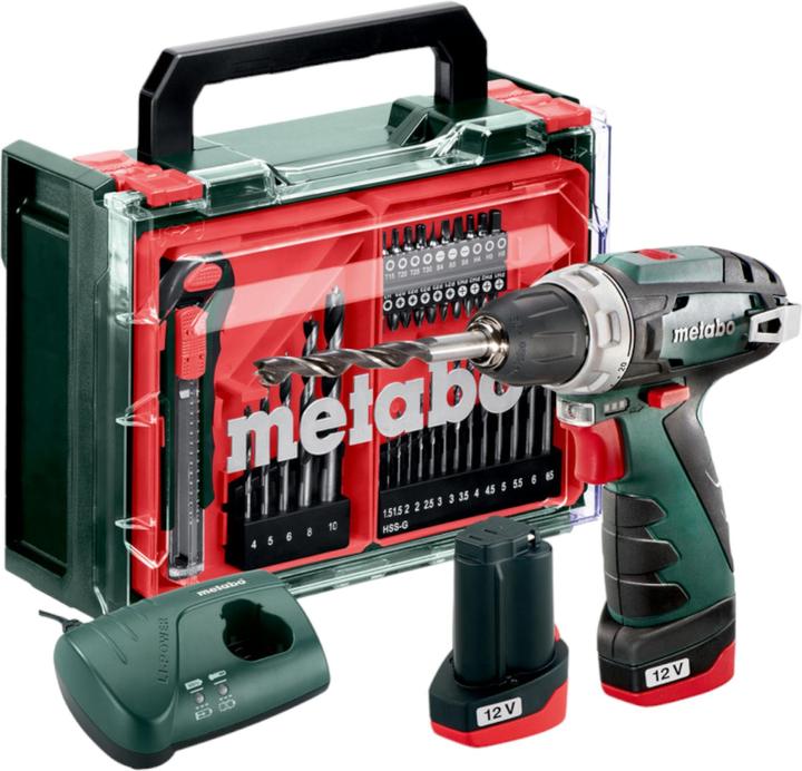 Immagine prodotto Metabo Set Basic PowerMaxx BS (Batteria ricaricabile)