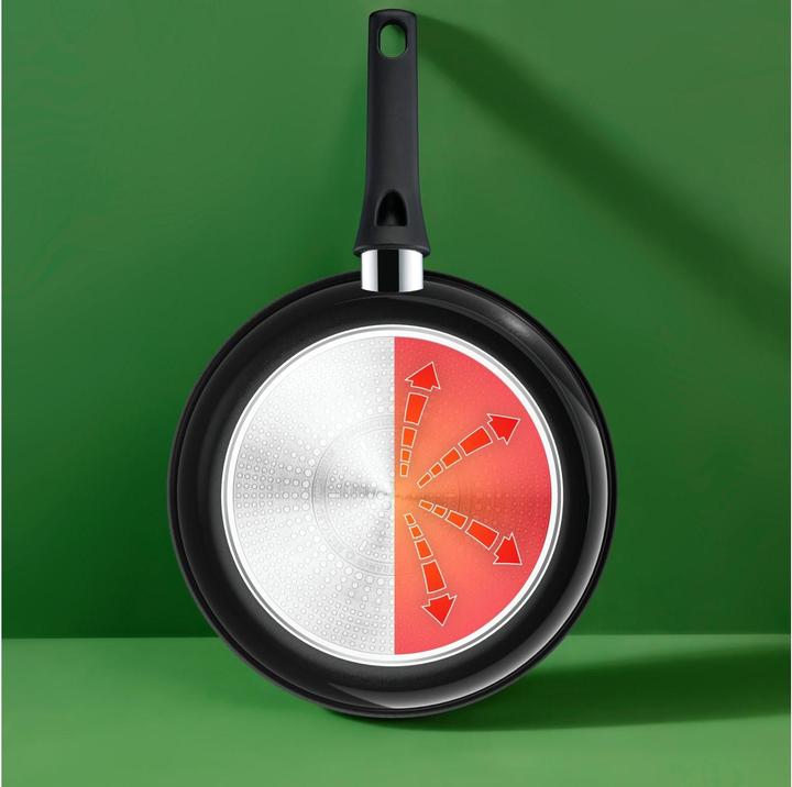 Image du produit Tefal Poêle à frire Renew Black On 24cm (24 cm, Poêle à frire, Aluminium, Céramique)
