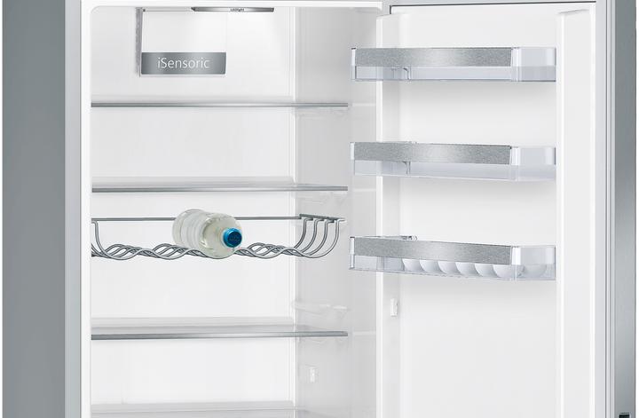 Image du produit Siemens iQ500, Réfrigérateur-congélateur indépendant avec partie congélation en bas, 201 x 60 cm, aspect (343 l)