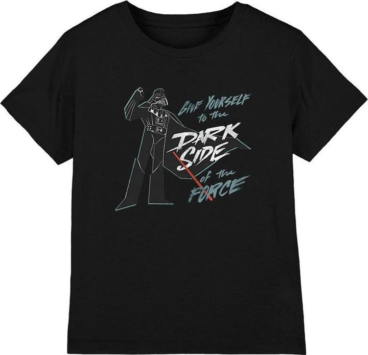 Image du produit Star Wars - T-shirt GIVE YOURSELF TO THE DARKSIDE - Enfant (128)