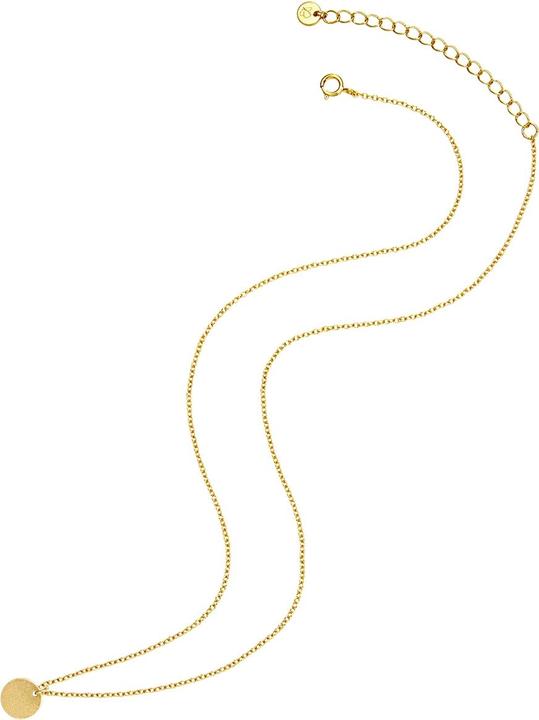 Produktbild Glanzstücke München Damen Kreis Sterling Silber gelbgold 40,0 cm Basiskette + 5,5 cm Verlängerung - 31406 (Sterling Silber, 40 - 45 cm)
