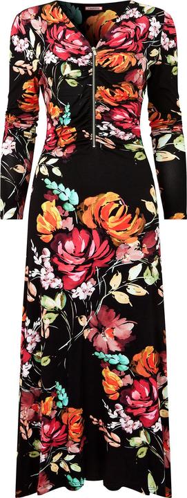 Joe Browns Zip-Front Floral Midi Dress (36)