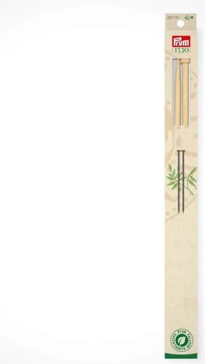 Immagine prodotto Prym Ferri da maglia BAMBOO 3,75 mm, 33 cm