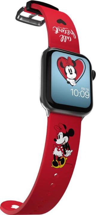 Actual product image Moby Fox Disney bracelet pour smartwatch Minnie Mouse Classic Hearts (Silicone, Apple Watch)