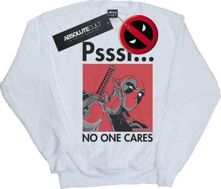 Immagine prodotto Deadpool No One Cares Felpa Uomo (L)