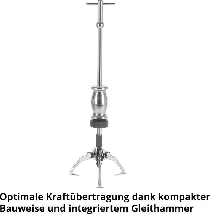 Produktbild Stahlwerk Lagerabzieher 5-teiliges Set mit Gleithammer, professionelle Demontage