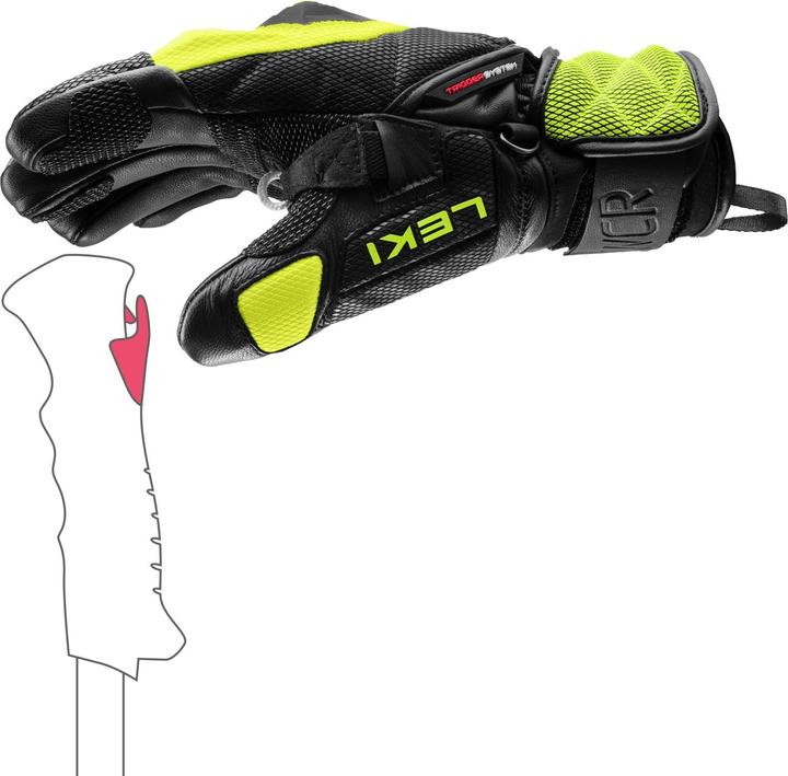 Image du produit Leki WCR Venom 3D Junior Noir/Rose (6)