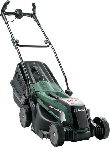 Productafbeelding Bosch Home & Garden EasyRotak 36-550 (2x2.0Ah) + handschoenen (Oplaadbare batterij)