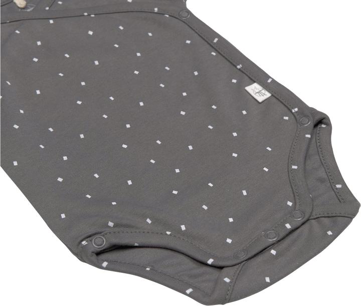 Produktbild Lässig Kurzarm-Body Spots Anthracite Gr. 86/92 (86, 92)